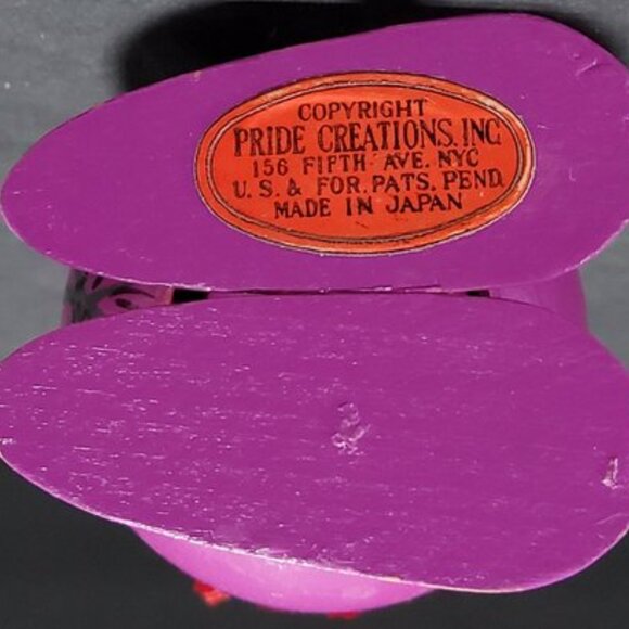 Vintage "Pride Creations" Wishing You A Happy Birthday" Popsie Figurine - Picture 5 of 9